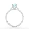 White Gold Gemstone Rings Diamond Engagement