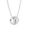White Gold Heart Diamond Pendants
