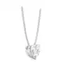 White Gold Heart Diamond Pendants
