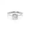 White Gold Solitaire Diamond Engagement Rings