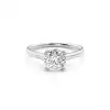 White Gold Solitaire Diamond Engagement Rings
