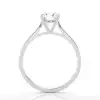 White Gold Solitaire Diamond Engagement Rings