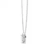 White Gold Solitaire Pendant Necklaces