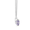 White Gold Solitaire Pendant Necklaces