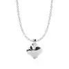 White Gold Solitaire Pendant Necklaces