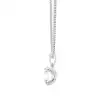 White Gold Solitaire Pendant Necklaces
