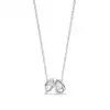 White Gold Solitaire Pendant Necklaces
