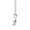 White Gold Solitaire Pendant Necklaces