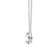 White Gold Solitaire Pendant Necklaces