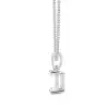 White Gold Solitaire Pendant Necklaces