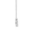 White Gold Solitaire Pendant Necklaces