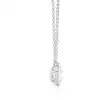 White Gold Solitaire Pendant Necklaces