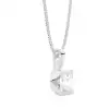 White Gold Solitaire Pendant Necklaces