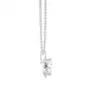 White Gold Solitaire Pendant Necklaces