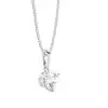 White Gold Solitaire Pendant Necklaces