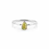 Yellow Grand Drop Ring