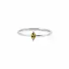 Yellow Marquise Ring