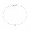 Yellow Solitaire Bracelet