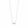Yellow Trio Minimal Necklace