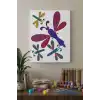 Yusufçuk Desenli Mandala Tuval Boyama Seti 40x50 cm