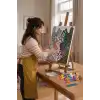 Zürafa Desenli Mandala Tuval Boyama Seti 40x50 cm