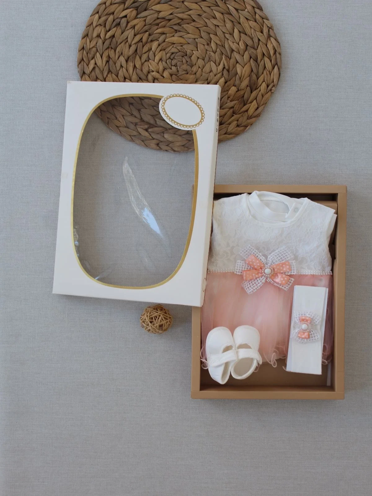 0-6 Ay Tulle Skirted Stone Detailed Girl Baby Gift , Caffetate 3d Tool Powder