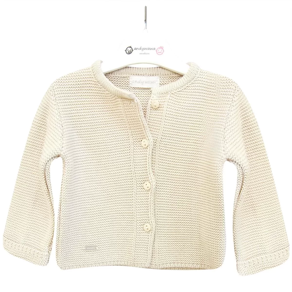 Basic Baby Jacket Beige
