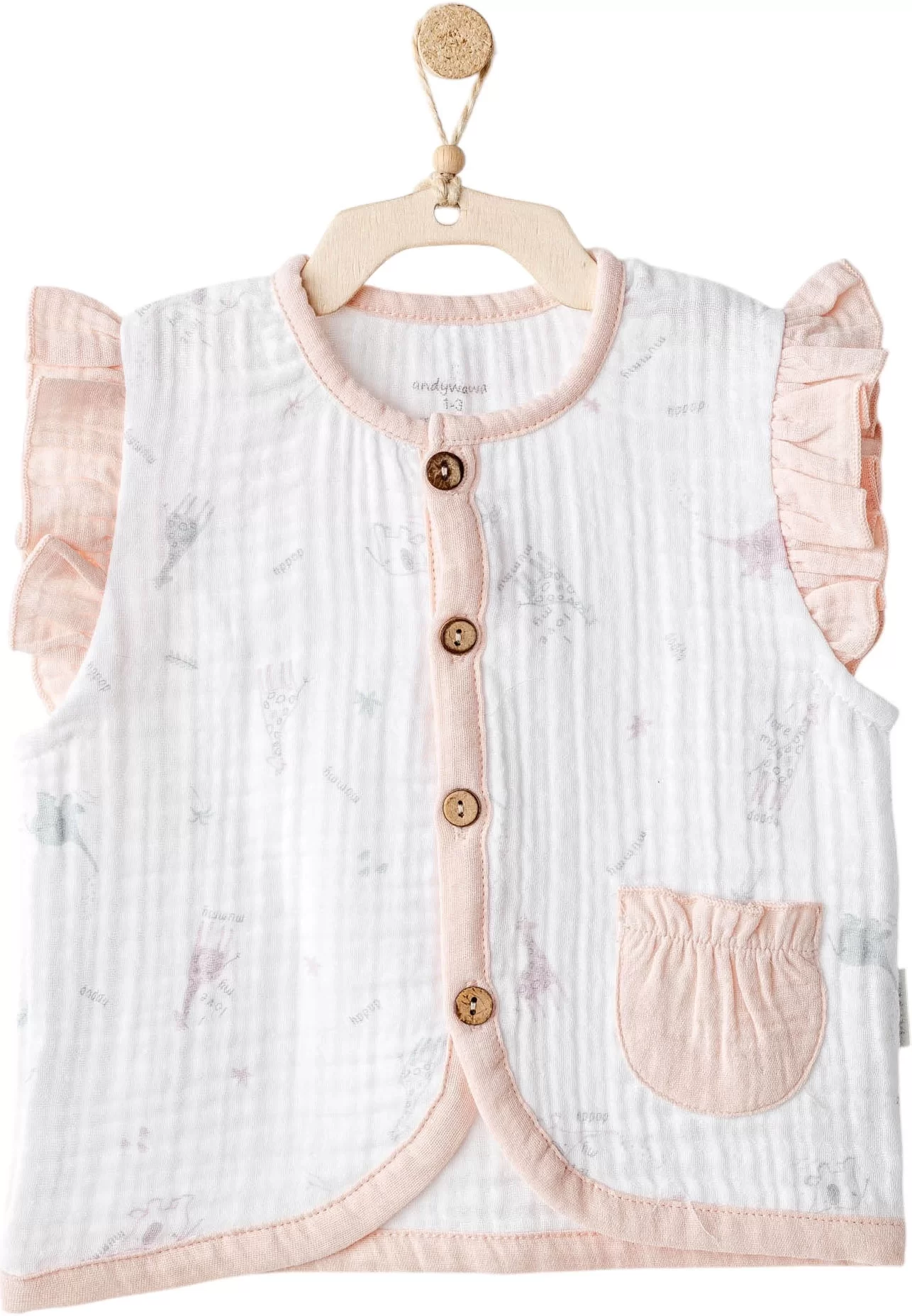 Andywawa Ac25525 Love Family Auction Vest