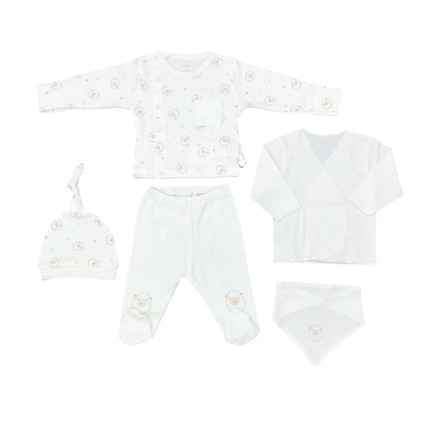 Andywawa Ac25560 Newborn Set Tinny Ships 5 Hospital Outlet Ekru