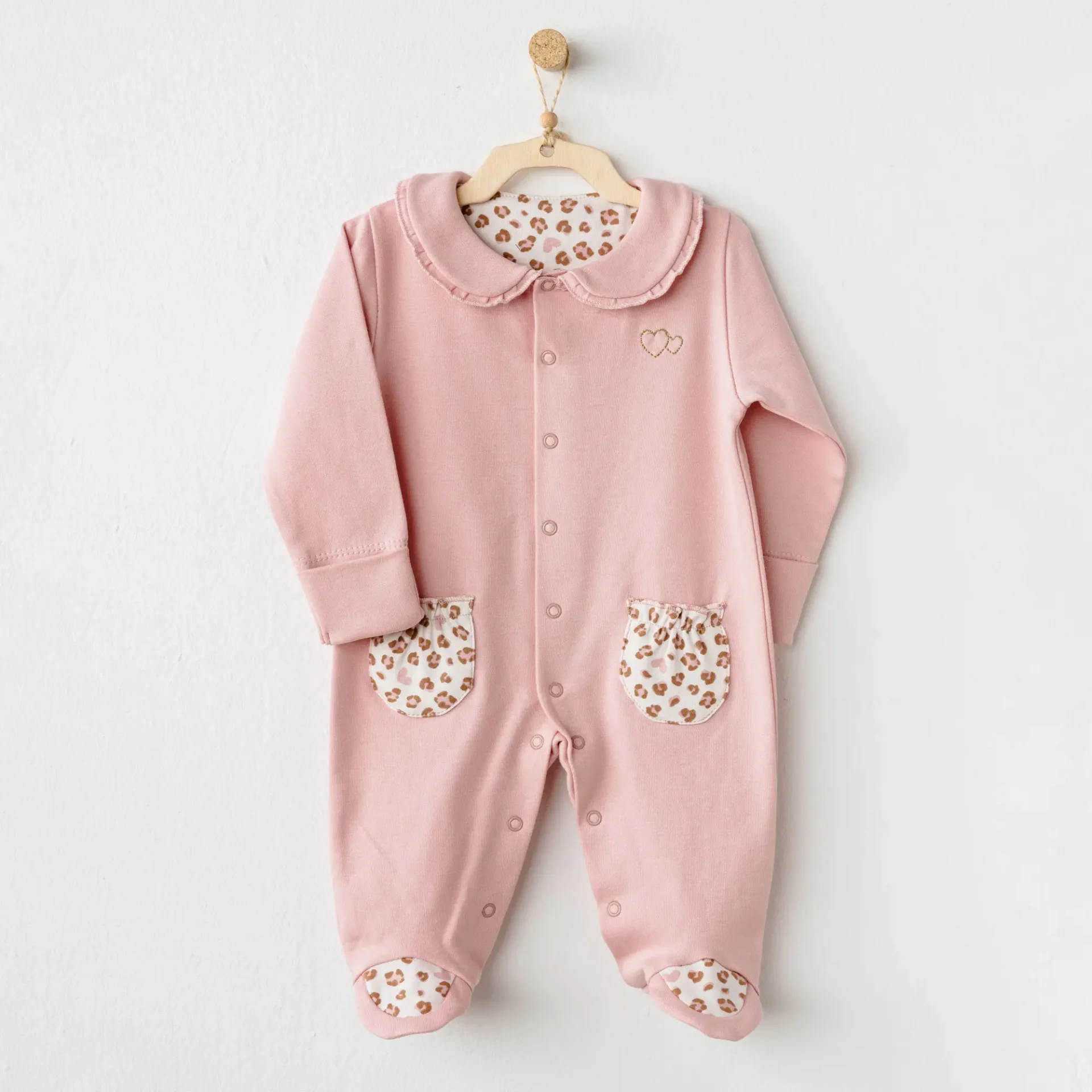 Andywawa Ac26240 Little Leopard Tulum Pink