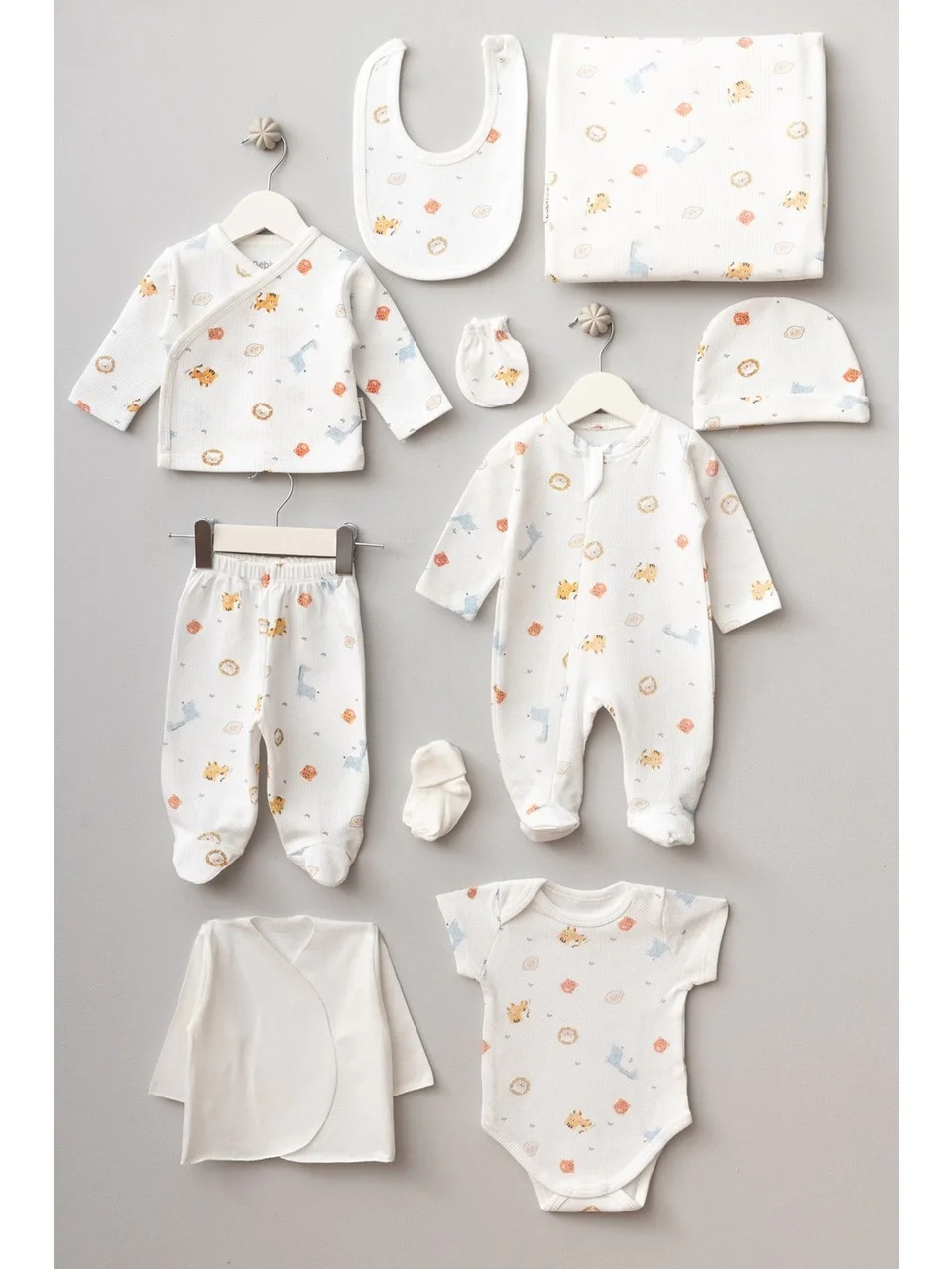 Bebitof Panter 10 Parça Hastane Çıkışı 10113 Ekru