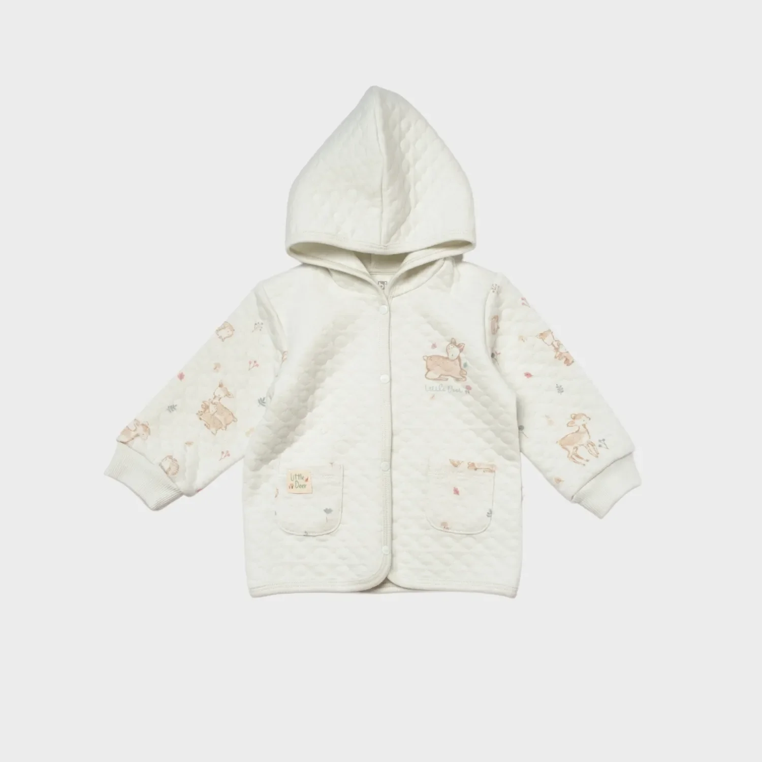 Little Deer Baby Hırka Mint
