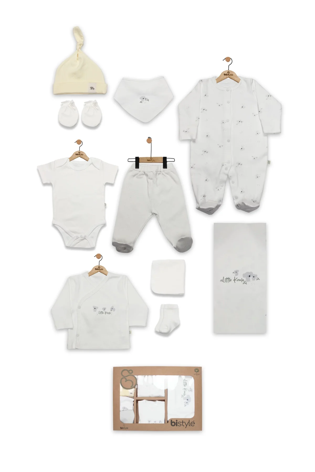 10Lu Hastane Çıkışı Lıttle Koala 11108 Gri Sarı 10Lu Hastane Çıkışı Lıttle Koala 11108 Gri Sarı