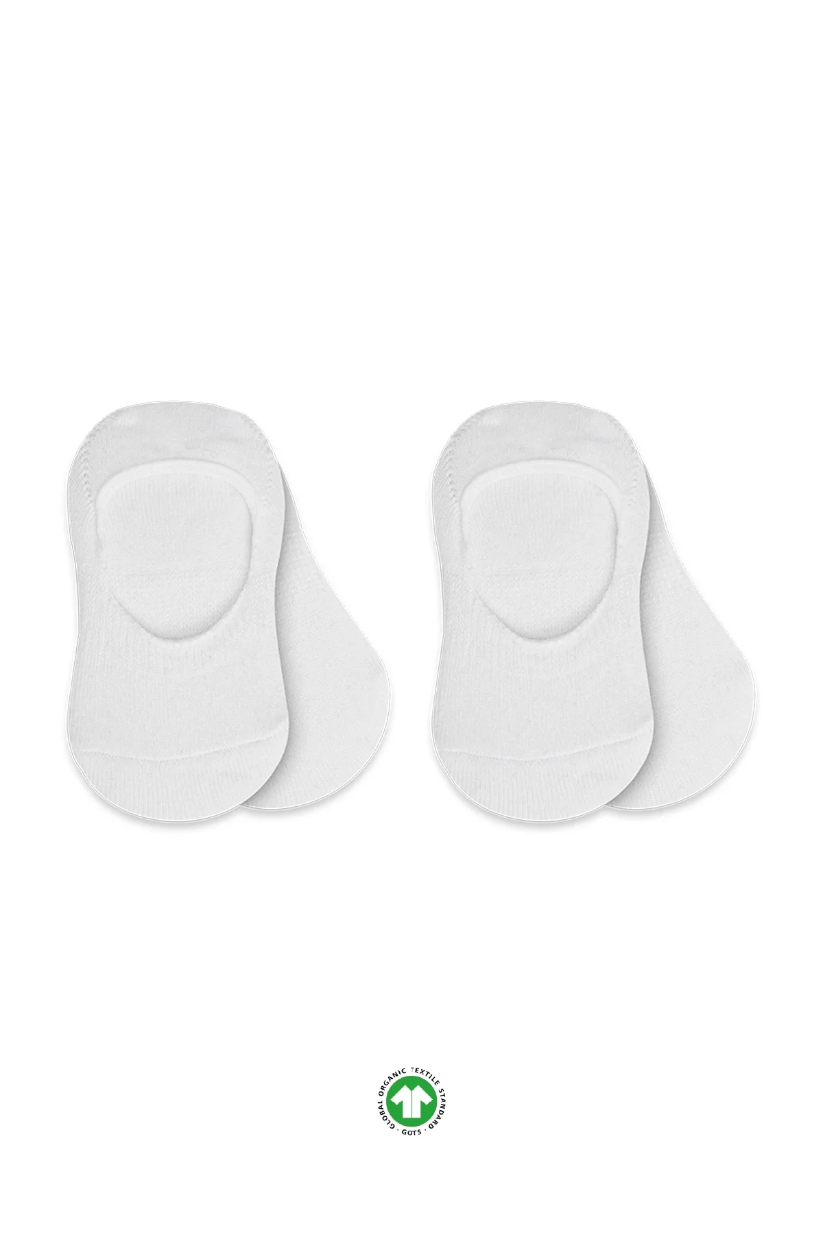 2'Li Penye Babet Silikonlu Basic Çorap 30104 Beyaz Beyaz 2'Li Penye Babet Silikonlu Basic Çorap 30104 Beyaz Beyaz