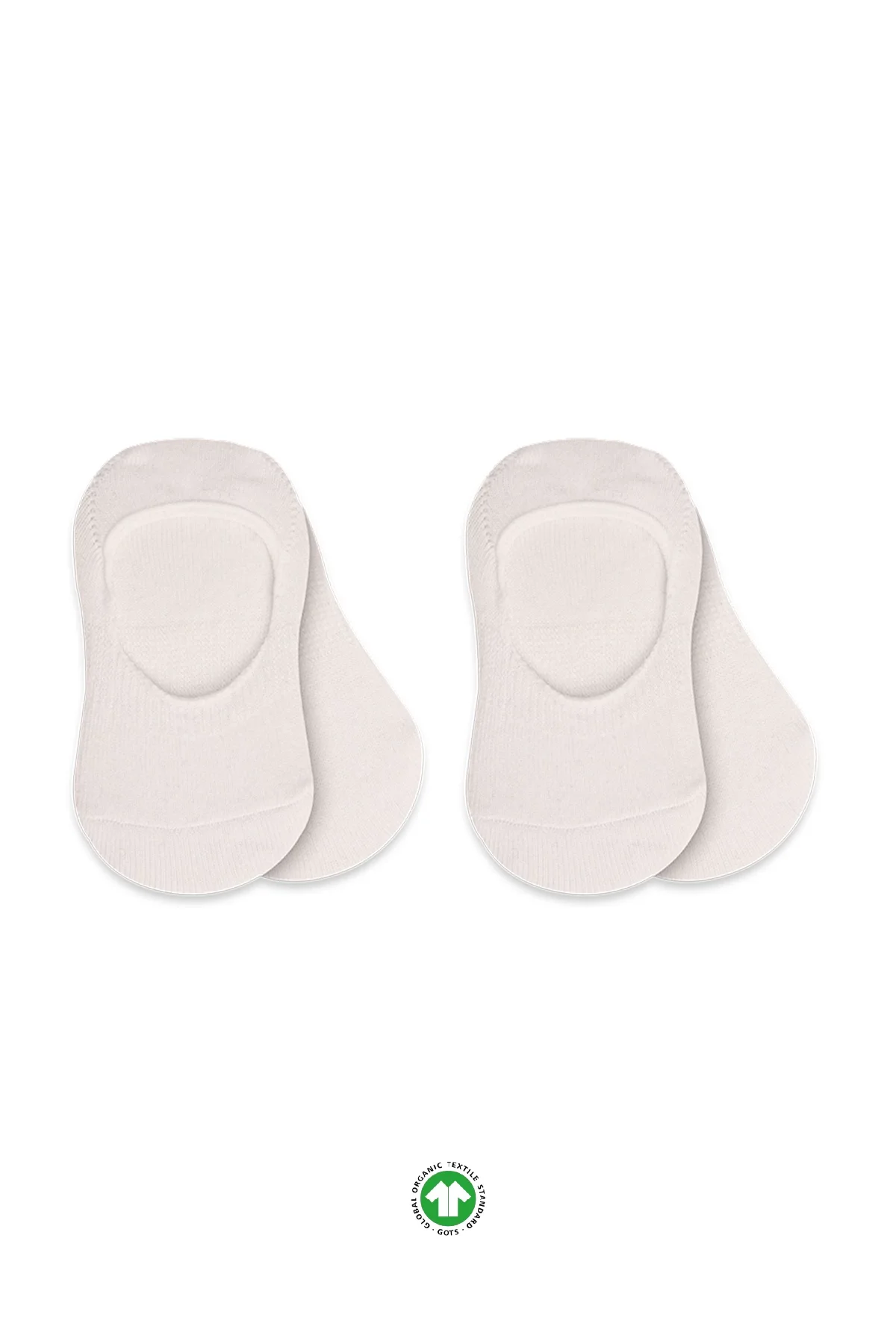 2'Li Penye Babet Silikonlu Basic Çorap 30104 Ekru 2'Li Penye Babet Silikonlu Basic Çorap 30104 Ekru