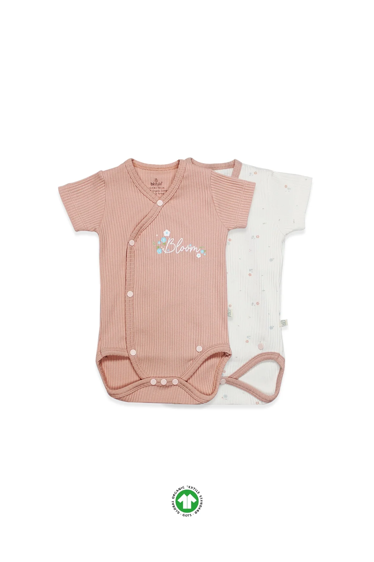 Bloom Rose 2'Li Yarım Kol Badi 17119 Gül Kurusu