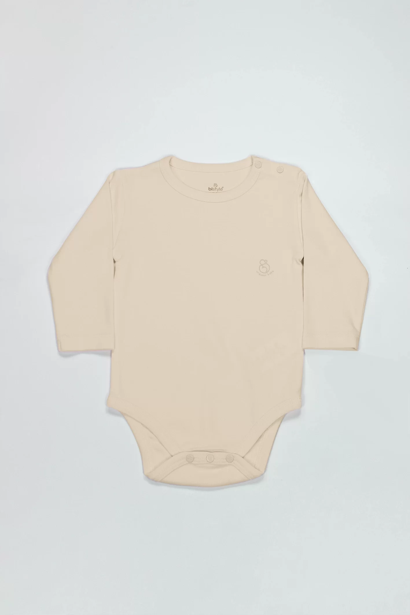 Bistyle Natural Basic Style Uzun Kol Body 17104 Bej