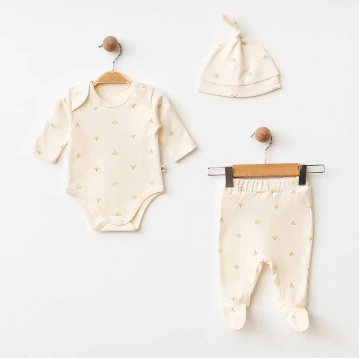 Eslenza 3'Lü Zıbın Takım 0038 Bej