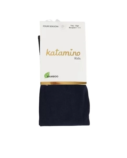 Girl Bamboo Pantyhose Black