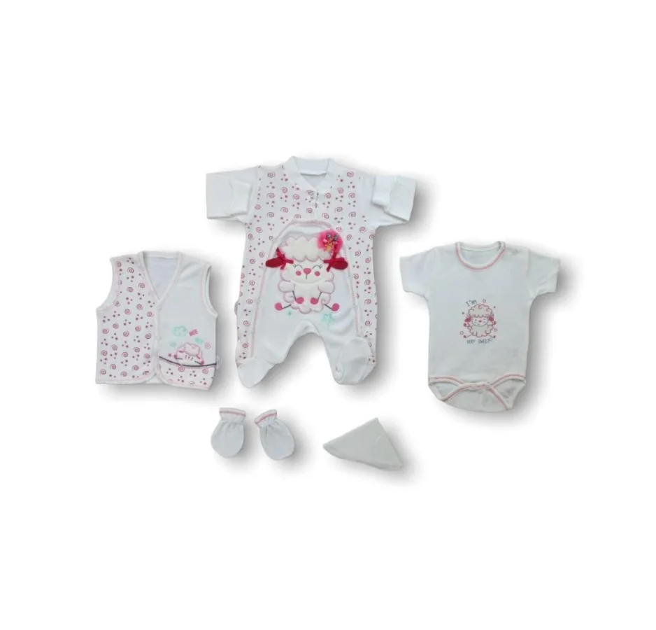 Lambcuk Embroidered 5 Zübın Kit Hospital Outlet Supplement