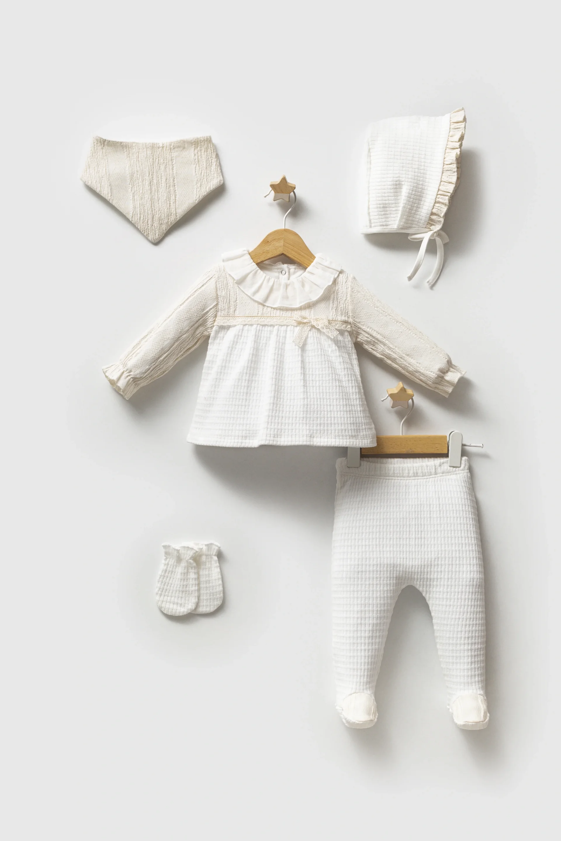 Tongs Authentic 5'Li Zıbın Takım Ekru