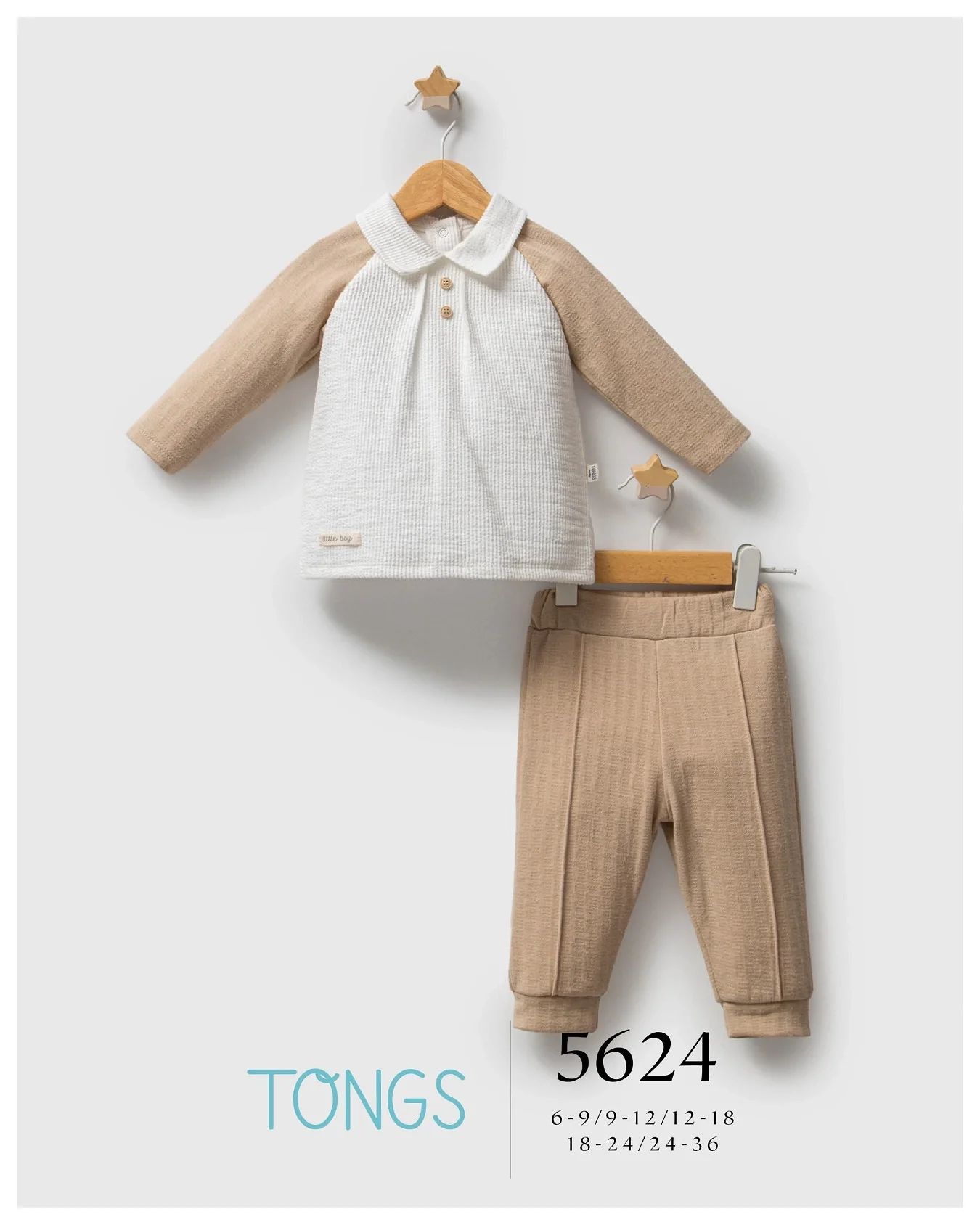 Tongs Streamlined 2'Li Takım 5624 Bej