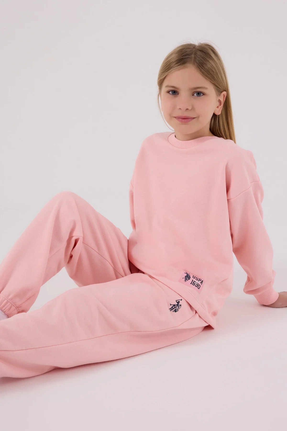 U.s. Polo Assn Eşofman Takımı Us2300-4 Açık Pembe