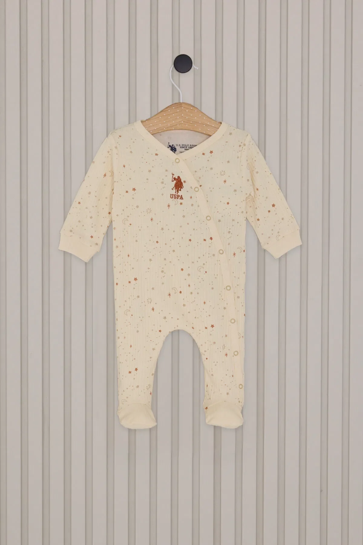 Girl Baby Patikli Coverall Cream