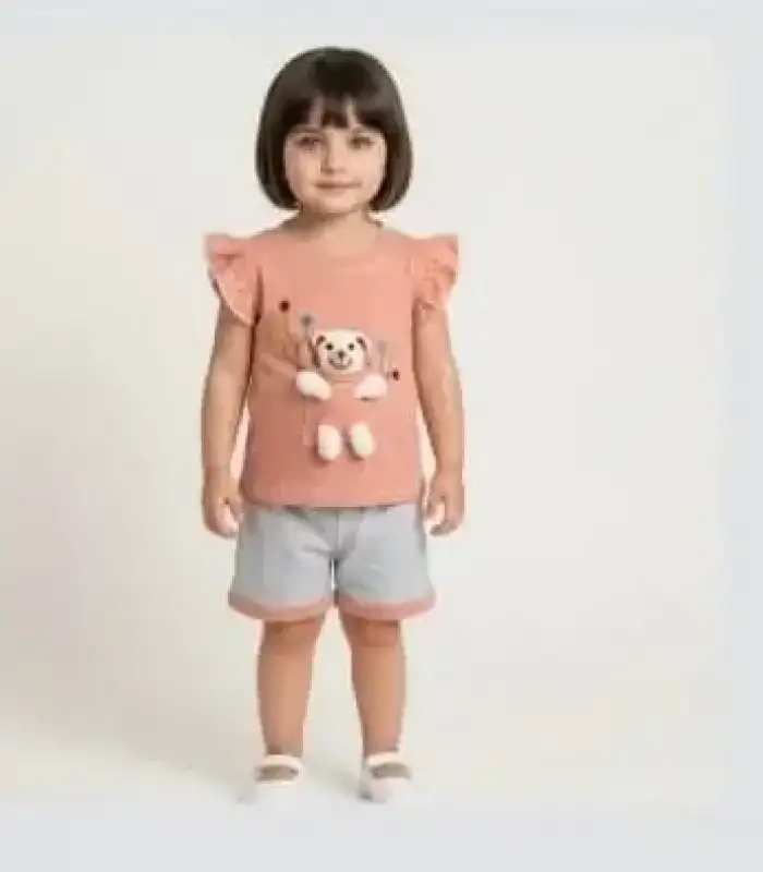 1/3 Yaş Oyuncak Ayıcıklı Çocuk Takımı