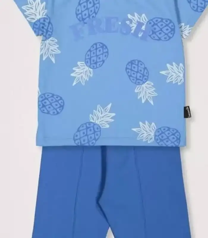 2/5 Yaş Fresh Ananas Baskılı Çocuk Takımı
