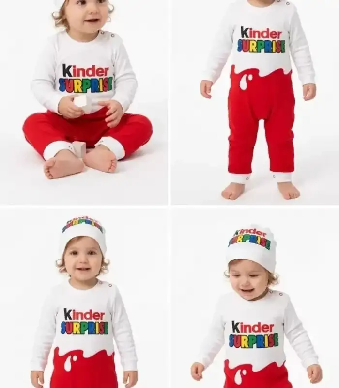 3/12 Ay Şapkalı Bebek Tulumu