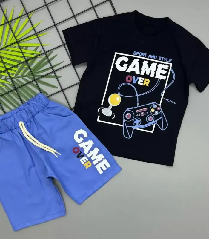 3/5 Yaş Game Konsol Baskılı Çocuk Takımı