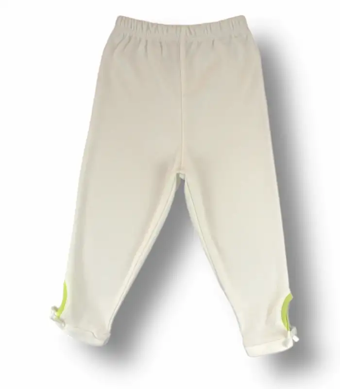 6-9 9-12 12-18 Ay Elbiseli Kedi Nakışlı Bandanalı Uzun Kollu Sweat 3lü Kız Bebek Takımı Yeşil