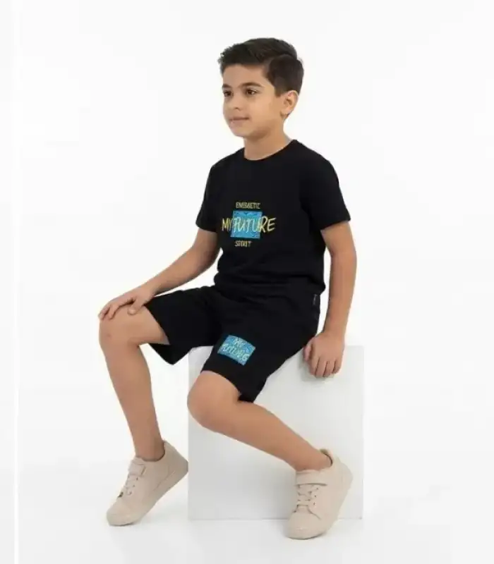 8/13 Yaş Baskılı Penye Çocuk Takımı